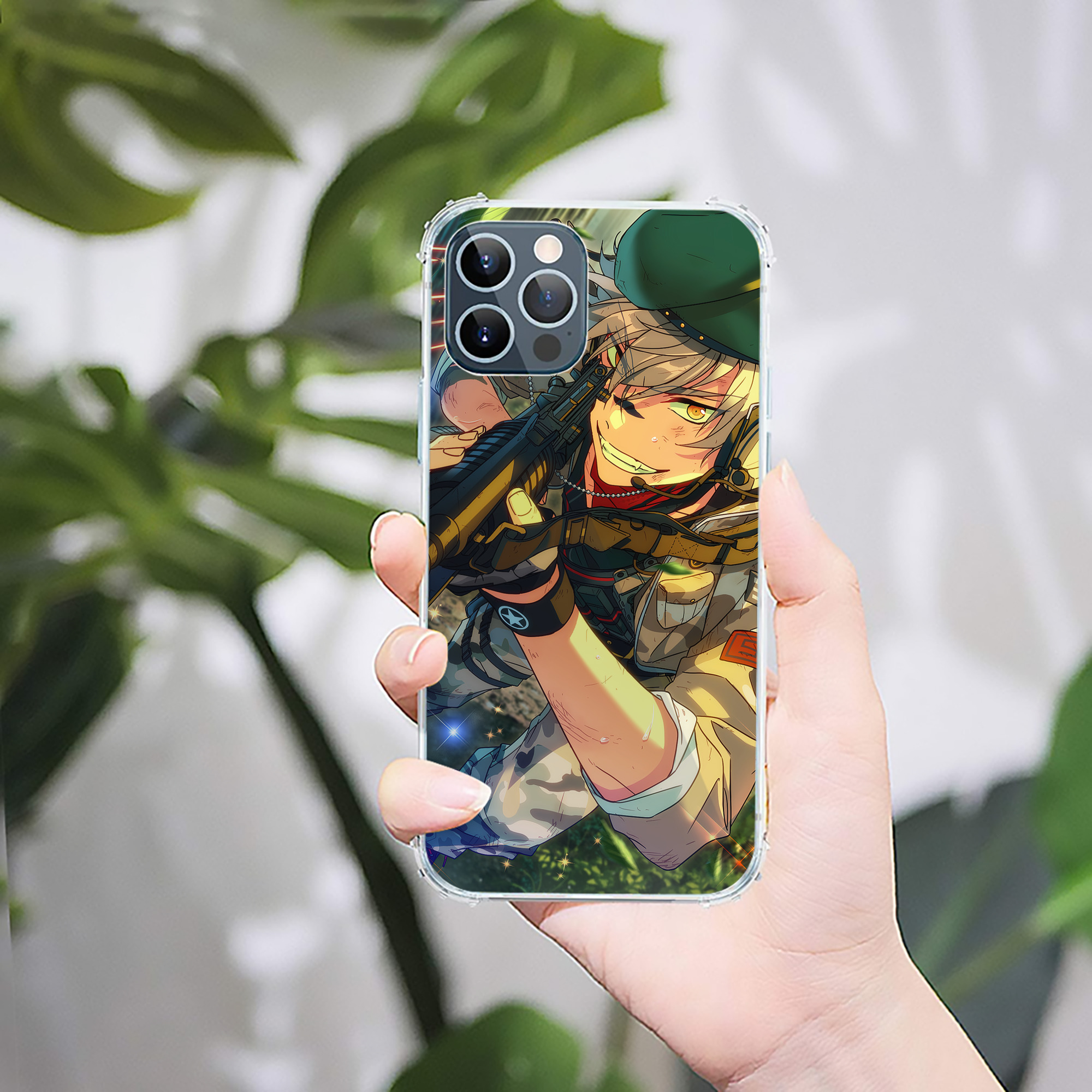 （画像用） あんさんぶるスターズ! Ensemble Stars 【iPhone 12シリーズ対応】透明スマホケース（クリアソフトケース）